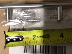 Lot of 8 – 154mm Bar Pull Stainless Steel Cabinet, Hardware