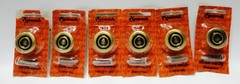 6pk Vintage Amerock Die Cast Antique Eng 1-1/8″ Dia. Cabinet Knob Pulls A-591-AE