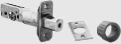 Schlage 16-068 Triple Option Adjustable Deadbolt Latch – Brass