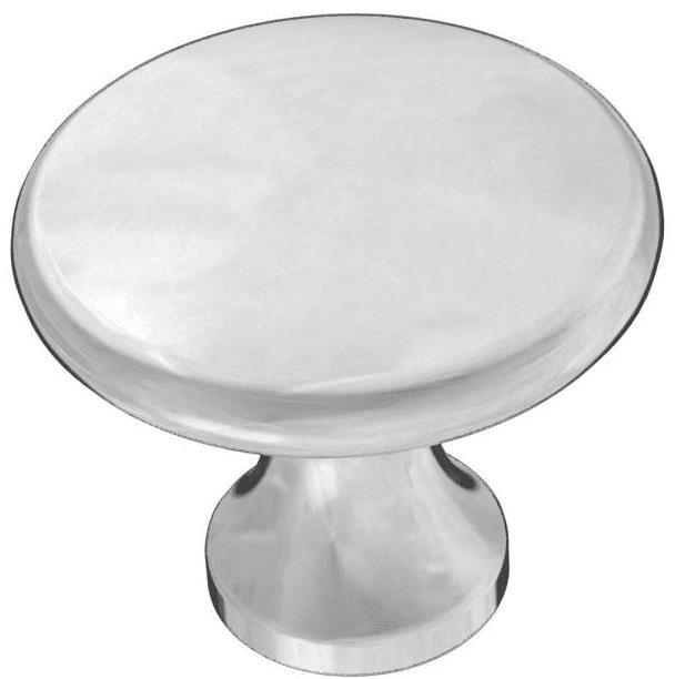 (5 Pack) (12 Pack) 1-1/8 inch Round Knob Chrome