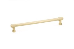 Jasper Pull 8 Inch CentertoCenter Satin Brass Cabinet Drawer Handle Hardware