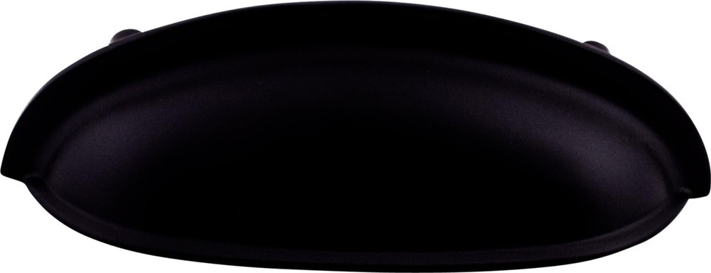 Top Knobs M362 Somerset Collection 3″ Cup Pull, Flat Black