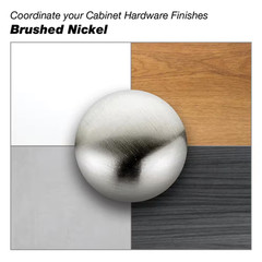 Roosevelt Collection 4-1/4 In. (108 Mm) Modern Brushed Nickel Cabinet Bar Pull