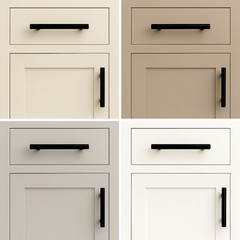 Bar Cabinet Pulls Kitchen Drawer Handles Black Bronze Gold Nickel SOLID Modern