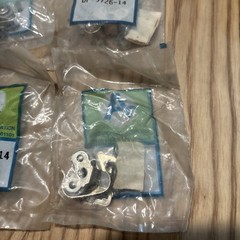 4) Vintage AMEROCK BP-9726-14 High Quality Friction Cabinet Door Latch/Catch