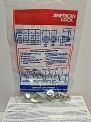 American Lock Co. All Purpose 3/4” Tubular Cam Lock Box Of 6 USA