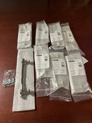LOT OF 8 Amerock BP36767PN | Winsome Polished Nickel 5-1/16″ Cabinet Pull