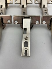 Hettich 10 X 45 Degree Nickel Overlay Cabinet Hinge Euro Style Germany
