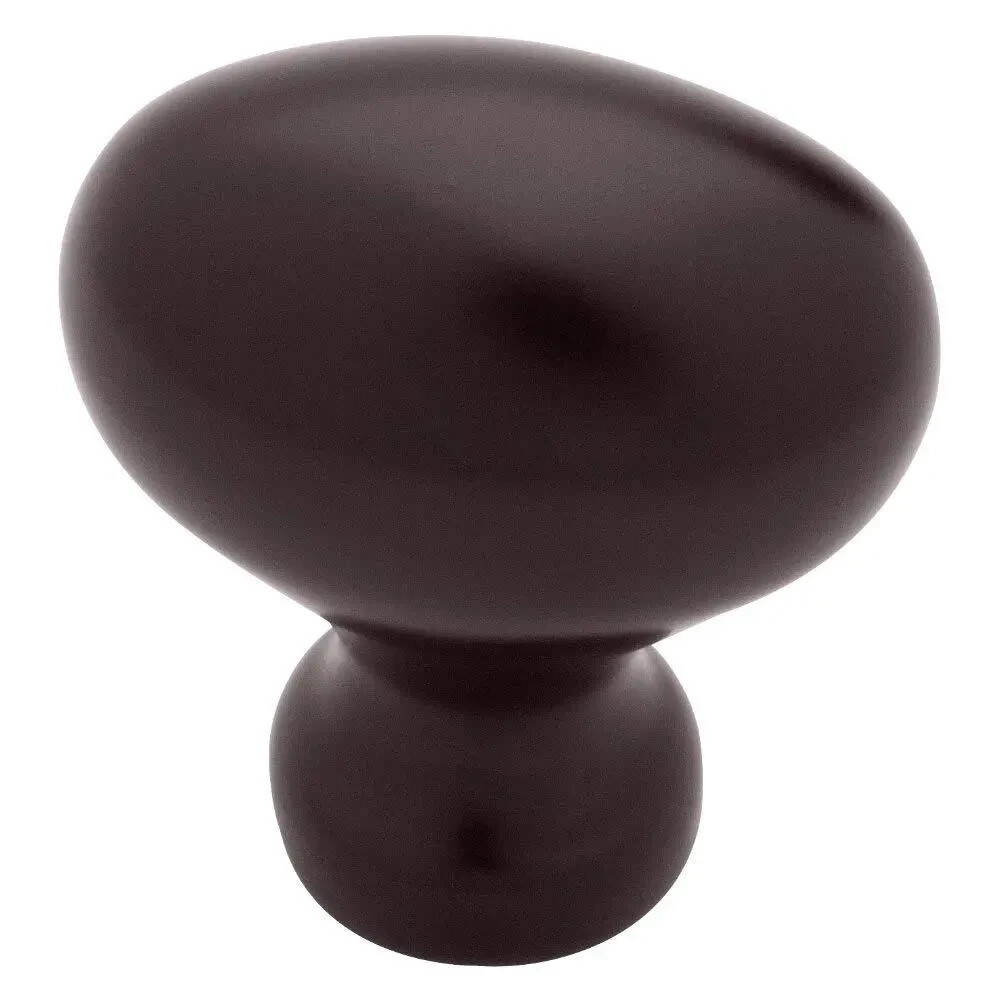 Oval Knob Pull Handle Kitchen Cabinet Drawer Bronze