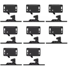 8 Pack Grabber Catches 8 LB Pull Force Cabinet Doors Push to Close Latch RV