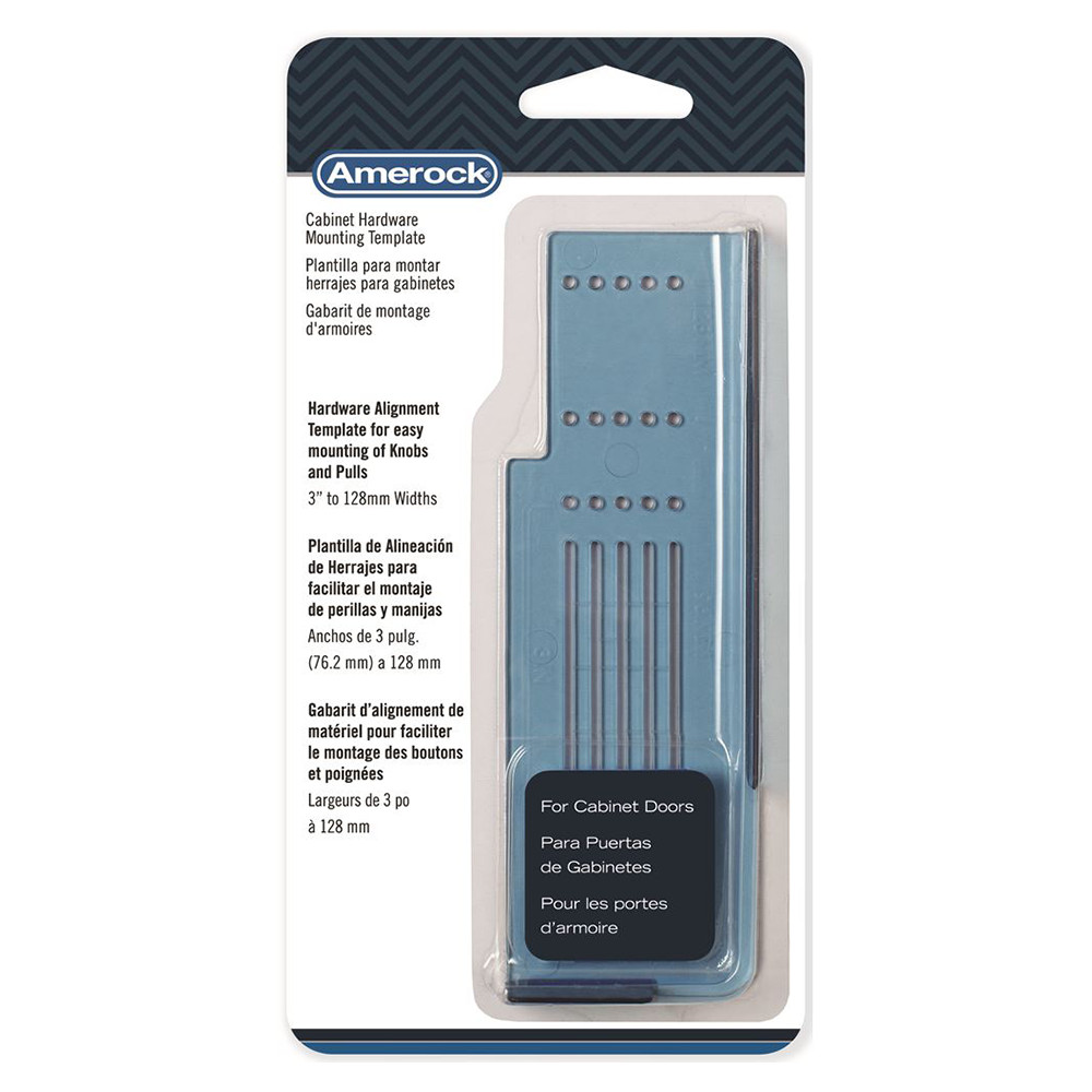 Amerock Hardware Alignment Template For Cabinet Doors 3 inch to 128mm Widths