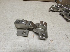 12 Compact Cabinet Hinges Soft Close 105° Face Frame 1/2″ Overlay Cam Adjustable