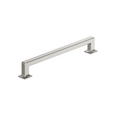 Lintel 7-9/16 inch 192mm Center-to-Center Polished Nickel Cabinet Pull BP37445PN