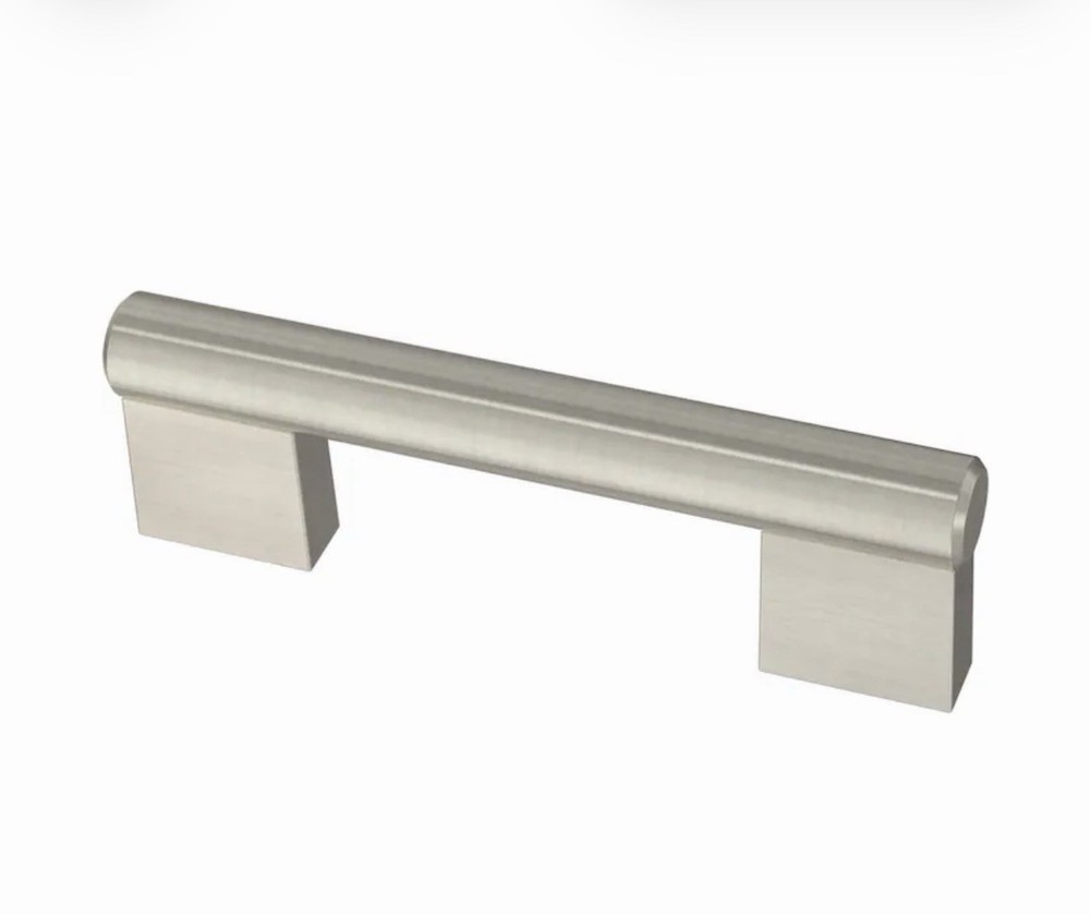 Brainerd Chunky Modern Stainless Steel Bail Drop Pull 3” (10-Pack)