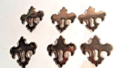 Decorative Drawer faux keyway brass dresser hardware