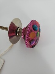 Six Hobby Lobby Glittery Cabinet Knobs READ DESCRIPTION