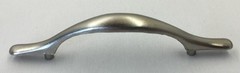 Distressed Nickel Finish Arch Bow Cabinet Drawer Door Pulls Handles 3-3/4″ Qty10