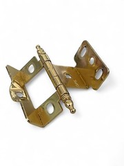 Amerock Polished Brass Minaret Inset Hinge 3/4″ Frame, 13/16″ Door NOS MADE USA