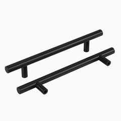 homdiy Black Cabinet Handles 30Pack 5inch Hole Center 5in hole centers,