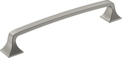 Ville 6-5/16 Inch (160Mm) Center-To-Center Satin Nickel Cabinet Pull – 25 Pack