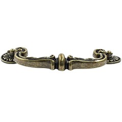 Biaungdo 4 Pcs 6 Inch Zinc Alloy 188mm/7.4 inches, Antique Yellow Bronze