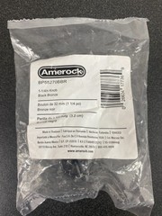 Amerock BP55270BBR Blackrock 1-5/16 Inch Mushroom Cabinet Knob – Black Bronze