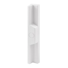 Prime-Line C 1113 Diecast Outside Sliding Patio Door Pull, White Finish, Sing…