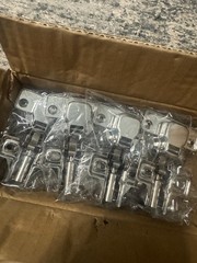20 Pack -Full Overlay Soft Close Cabinet Hinges，Cabinet Hinges Brushed Nickel