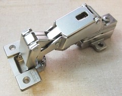 Grass Cabinet Hinge Self-Close 1203 w/ Clip-On 050 Plate, Full Overlay (3903)