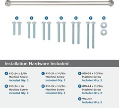 Amerock Factor 18″ 457mm Center to Center Satin Nickel Appliance Pull BP36967G10