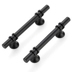 Ravinte 10 Pack 6 Inch Cabinet Pulls Kitchen Cupboard Handles with Round Base Ma
