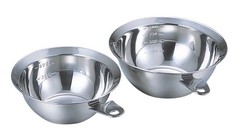 PEARL METAL Rubbed Stainless Steel Set of 2 D-189