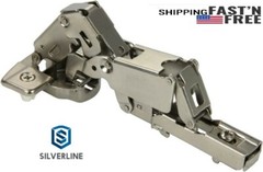 Silverline Lazy Susan Corner Hinge Clip On 165 Angle with Face Frame Base Plate