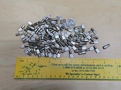 1000pc 5MM 1/4in Shelf Pin Spade Spoon Design Metal Ikea 3/16 inch Peg Clip Flat