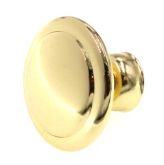 Belwith Conquest Polished Brass 1 1/2″ Round Cabinet Knob