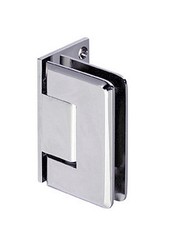Oceana Heavy Duty 90° Wall-Glass Hinge Offset Backplate 5° Offset – Chrome