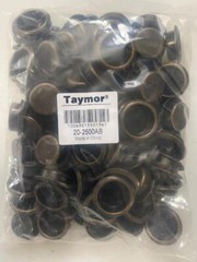 Taymor 20-2600AB 3/4″ Finger Pull Door Pull Snap-in 100pcs. Antique Brass