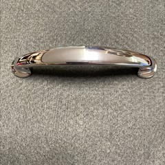 (5 Pack) 3-3/4 inch Curved Pull Chrome