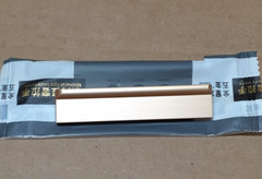 4 DRAWER HANDLES, 2 9/16″ CENTER/CENTER MOUNTING HOLES, ROSE CHAMPAGNE ANODIZED