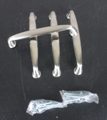Brushed Nickel Stainless Steel Cabinet Pulls Handles 5.75 inch Long with screws