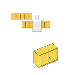 2X 3/4″ Dia. 7/8″ Cylinder Length Drawer Cabinet Push Plunger Lock Keyed Alike