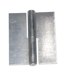 Steel Lift Off Hinges w/o Holes 2 in Long x 1 11/16 in Wide 10pk