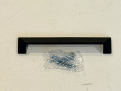 Matte Black Cabinet Pulls 6-1/4″ 160mm Hole Spacing Pyramid End Drawer Set of 6