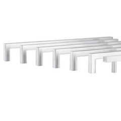 Modern Cabinet Handle Stainless Steel Brushed Nickel Kitchen Drawer Pulls LOT
