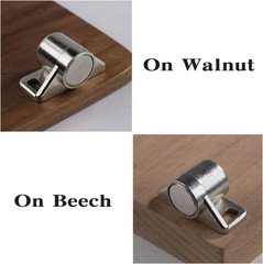 4 Pack Magnetic Cabinet Door Catch with Neodymium Magnet Cabinet Latch Magnetic