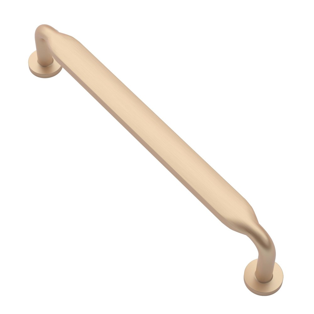 AL3503BG Brushed Brass Arch Modern Cabinet Drawer Pulls 5 Inch 128mm 10 PCS