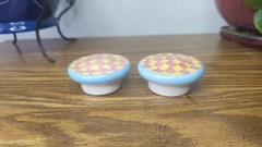 MacKenzie Childrens Ceramic Drawer Pull Knob 2 1/2 Inch Diameter Set Of 2