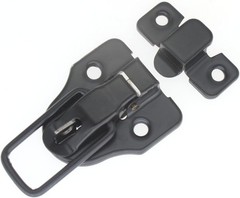 Retro Style Duckbilled Toggle Hasp Latch 2 pcs Antique Black