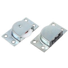 Ultra Thick Sliding Door Wheel Rollers Cupboard Pulley Wardrobe Furniture Set