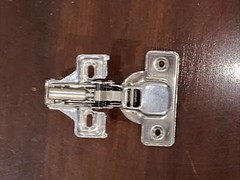 18 Piece 1/2″ (12 mm) Soft-close Full Overlay Hinges